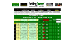 Desktop Screenshot of bettingsoccer.net